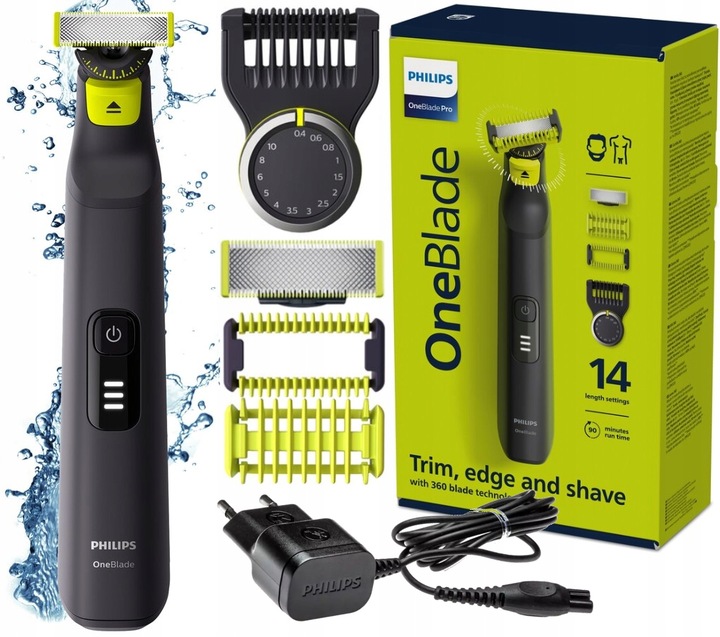 OBOJSTRANNÝ holiaci strojček na fúzy PHILIPS ONEBLADE PRO